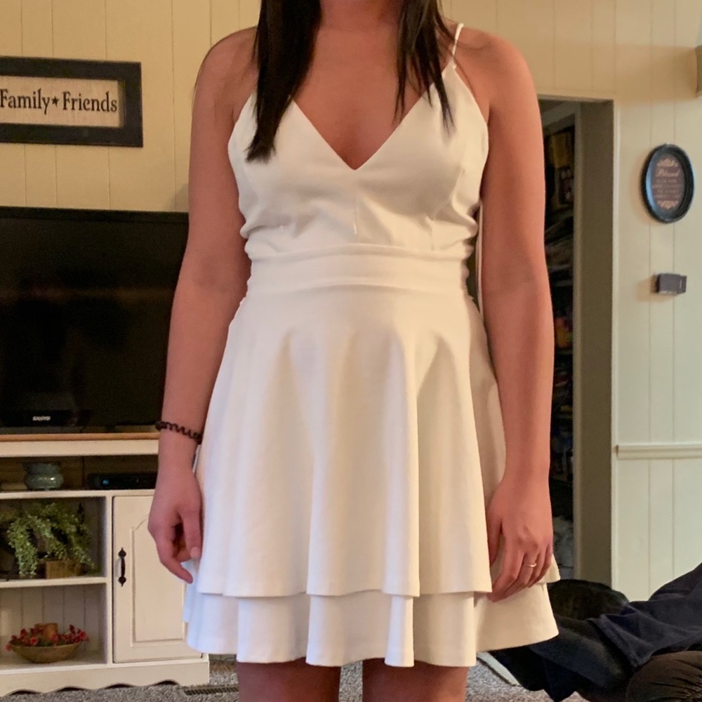 White dress